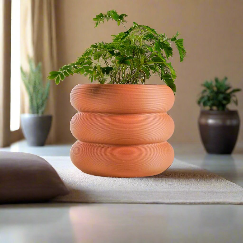 Bubble Donut Planter | 3D Printed with Drainage